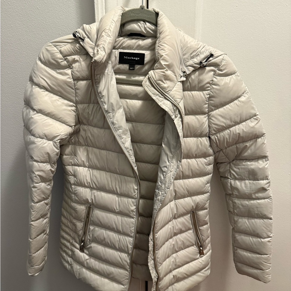 Mackage Women's Off-White Puffer Jacket